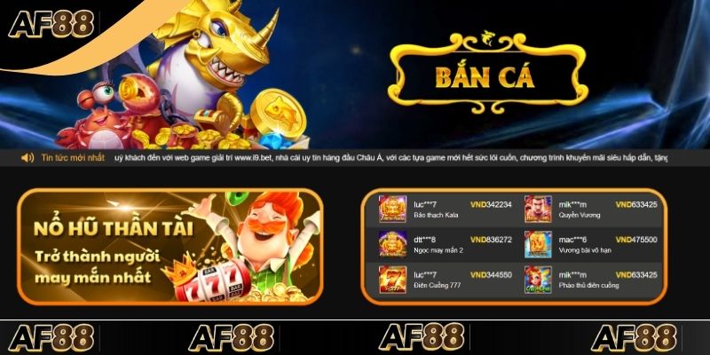 Giới Thiệu AF88: Sân Chơi Trực Tuyến Hàng đầu Cho Hội Viên