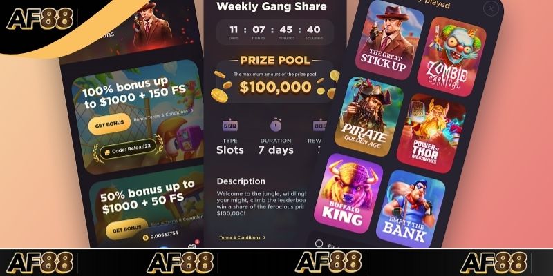 Tải App AF88 Trải Nghiệm Cá Cược Đa Dạng Và Nhận Ưu Đãi